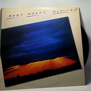 ANDY PRATT 'Motives' 1979 Near Mint Never played White label Promo LP.